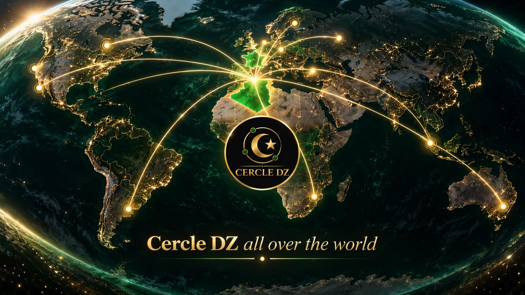 Cercle DZ dans le monde — la diaspora algérienne connectée sur les 5 continents